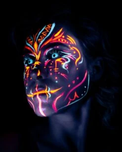 White UV I-Glow Halloween Coloured Contact Lenses (Neon) -Eye Colors Sale 312047506 536777321788392 1176625065317939921 n