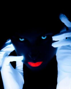 White UV I-Glow Halloween Coloured Contact Lenses (Neon) -Eye Colors Sale 312187190 536777185121739 5060258218469926548 n