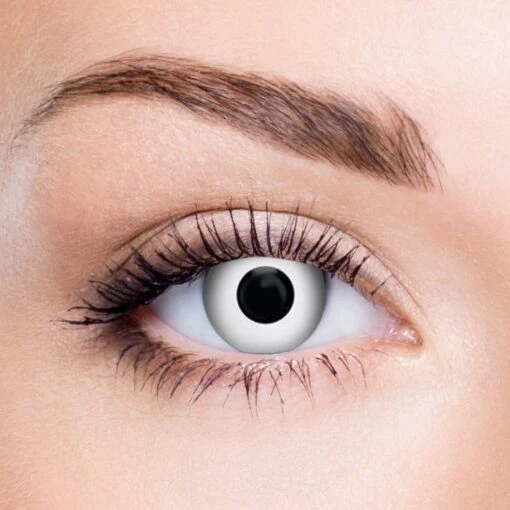 White Out Contact Lenses (1Day Expiry - 9/23)