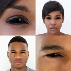 22MM Full Eye Black Sclera -Eye Colors Sale BlackSclerafulleyehalloween