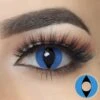 Blue Cat Eye Halloween Contacts -Eye Colors Sale BlueCatEyeHalloweenContacts1