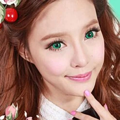 Dolly Eye Green Halloween Contacts -Eye Colors Sale DollyEyeGreenHalloweenContacts2