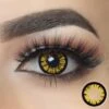 Glamor Yellow Halloween Contacts