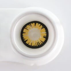 Glamor Yellow Halloween Contacts -Eye Colors Sale GlamorYellowHalloweenContacts2