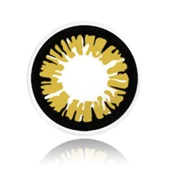 Glamor Yellow Halloween Contacts -Eye Colors Sale GlamorYellowHalloweenContacts3