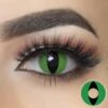 Green Cat Halloween Contacts -Eye Colors Sale GreenCatHalloweenContacts1