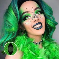 Green Snake Eyes -Eye Colors Sale GreenSnakeEyes5