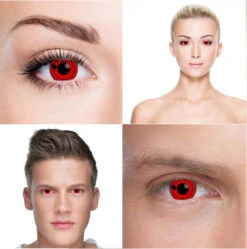 1 Tomoe Sharingan (Uchiha Sarada) Contacts (1Day Expiry - 5/23) -Eye Colors Sale Model2 3