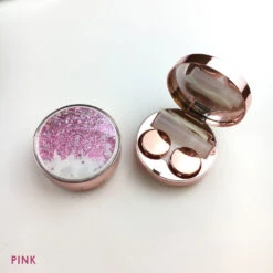 Ultra - Quick Sand Cosmetic Contact Lens Kit -Eye Colors Sale Pink 1