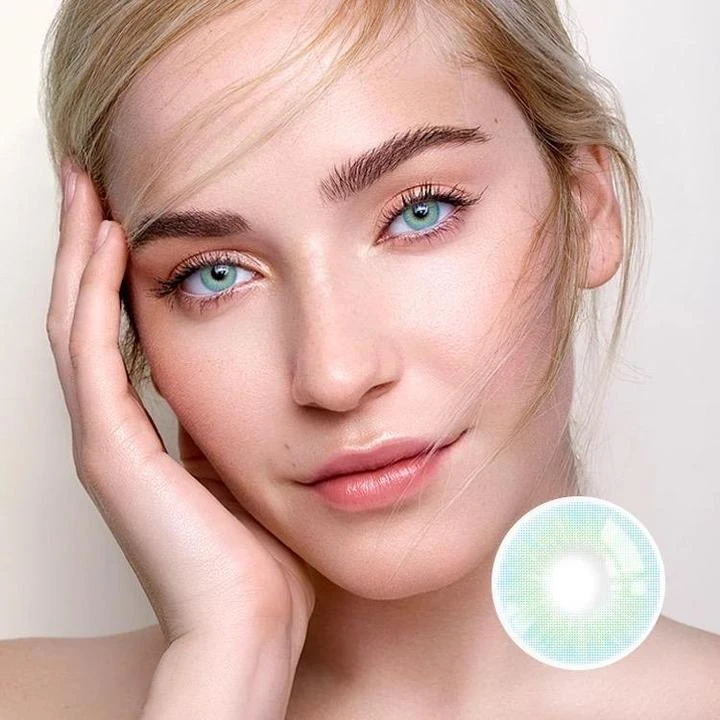 Hidrocor Topaz Blue Coloured Contacts 7 Hidrocor Topaz Blue Coloured Contacts - Image 5