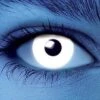 White UV I-Glow Halloween Coloured Contact Lenses (Neon) -Eye Colors Sale UVGlowWhiteContacts