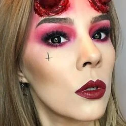 Blackout Halloween Contacts (Anime - Rock Lee) (1Day Expiry - 9/23) -Eye Colors Sale ezgif.com gif maker 2022 10 04T124013.313