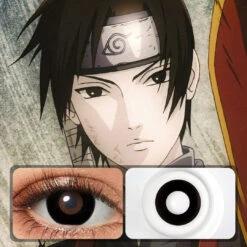 Blackout Halloween Contacts (Anime - Rock Lee) (1Day Expiry - 9/23) -Eye Colors Sale ezgif.com gif maker 2022 10 04T124025.210