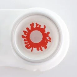 Blood Spat Halloween Contacts (1Day Expiry - 9/23) -Eye Colors Sale ezgif.com gif maker 2022 10 04T125038.154
