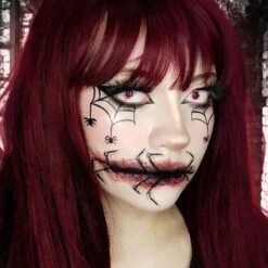 Crazy Blood Splat Halloween Contacts -Eye Colors Sale ezgif.com gif maker 2022 10 06T161423.237