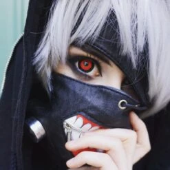 Tokyo Ghoul Black Red Full Eye 22mm Sclera -Eye Colors Sale ezgif.com gif maker 1 3bd629f7 5a9d 45fc 96c9 a5b48d767457