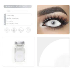 All White Mesh Full Eye 22mm Sclera 11 All White Mesh Full Eye 22mm Sclera -Eye Colors Sale ezgif.com gif maker 1 95c94d4e 0077 460f bdea ff817de65b32