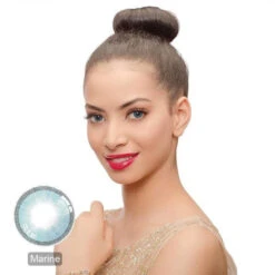 Hidrocharme Marine Blue Coloured Contacts -Eye Colors Sale ezgif.com gif maker 2