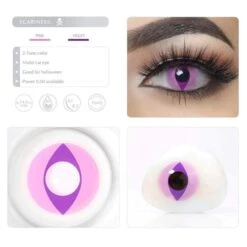 Violet Cat Eye Halloween Contacts -Eye Colors Sale ezgif.com gif maker 24 d6125a59 f905 418e a7f6 d39d0da7c1b3