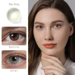Hidrocor II - Sky Gray Colored Contacts -Eye Colors Sale ezgif.com gif maker 25