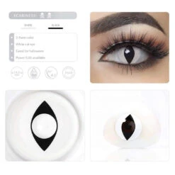 White Cat Eye Contacts -Eye Colors Sale ezgif.com gif maker 29 2a29d015 d834 4e6c b54d 0947bd808519