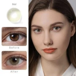 Hidrocor Mel Yellow Colored Contacts -Eye Colors Sale ezgif.com gif maker 32