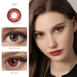 Nonno Deep Red Coloured Contacts -Eye Colors Sale twinklens freshgo colored contacts crimson 0 00 nonno red eyes u s stock 29969466720337 1800x1800 53d1c5ff 5282 416d 9880 4796ca6b8b02