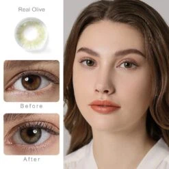 Spanish Real Olive Coloured Contacts -Eye Colors Sale twinklens freshgo colored contacts lightgreen 0 00 spanish real olive eyes 29863349321809 1800x1800 b266bee9 3db1 4922 9944 a684eff26199
