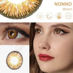 Nonno Brown Coloured Contact Lenses -Eye Colors Sale twinklens freshgo colored contacts peru 0 00 nonno brown eyes 29969330241617 1800x1800 2b4160f1 39d1 44cd 9066 618005342747