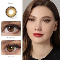Nonno Brown Coloured Contact Lenses -Eye Colors Sale twinklens freshgo colored contacts peru 0 00 nonno brown eyes 29969330274385 1800x1800 c0862d03 08ef 4389 a705 9e1809e1177a